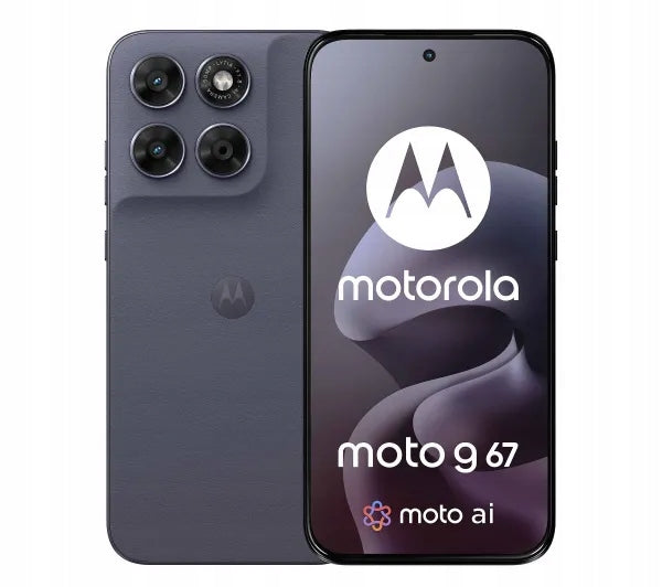 Smartphone Motorola moto g67 8/256GB 5G 120Hz 50Mpix Arctic Sea Grey