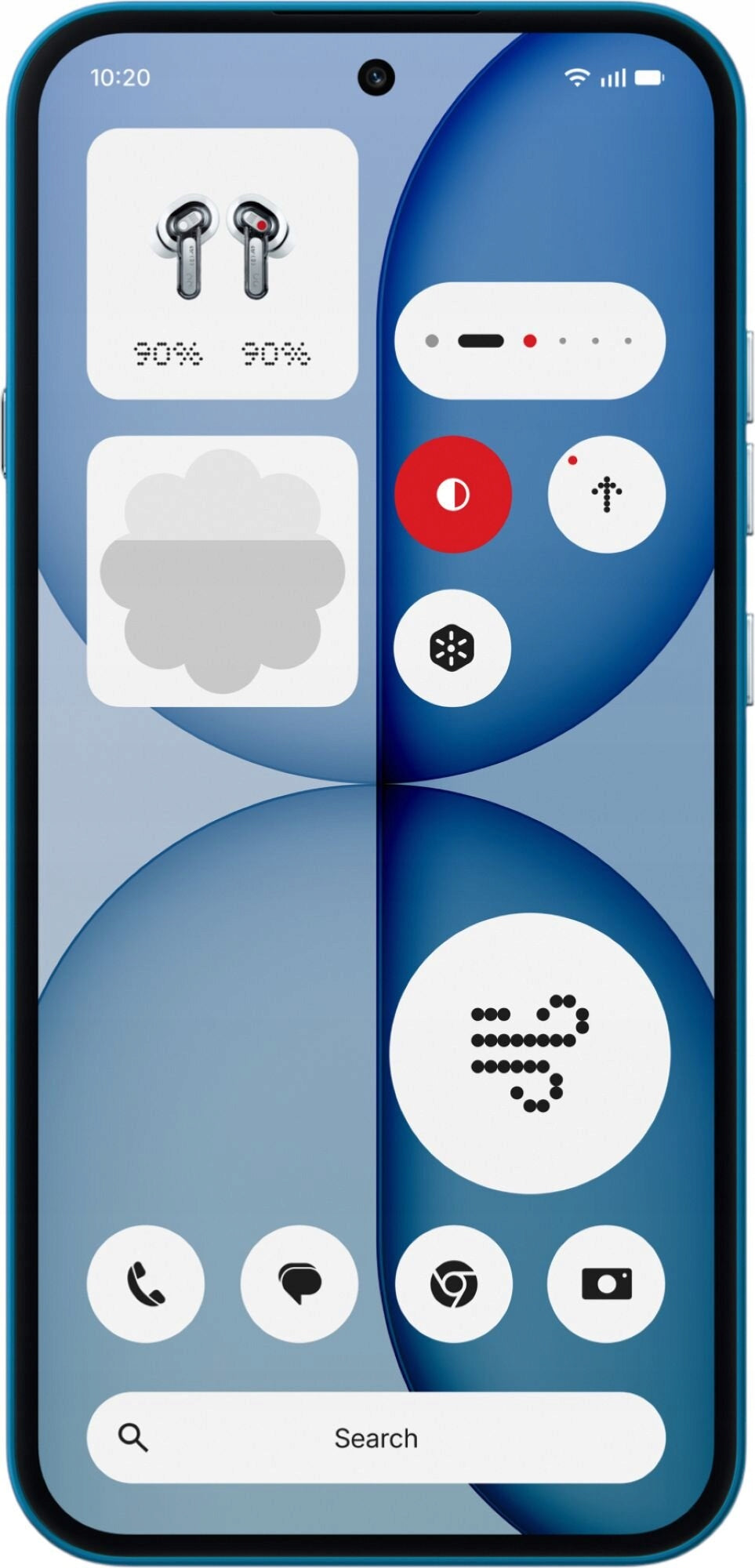 Smartphone NOTHING Phone 4a 5G 12/256GB 6.78" 120Hz Blue Brand Nothing