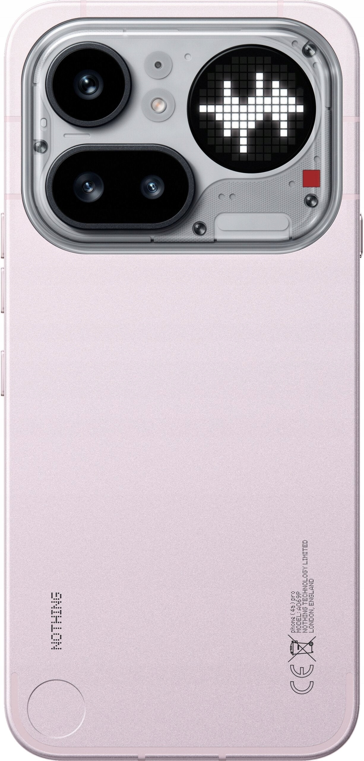 Smartphone NOTHING Phone 4a Pro 5G 12/256GB 6.83" 144Hz Pink Built-in memory 256 GB