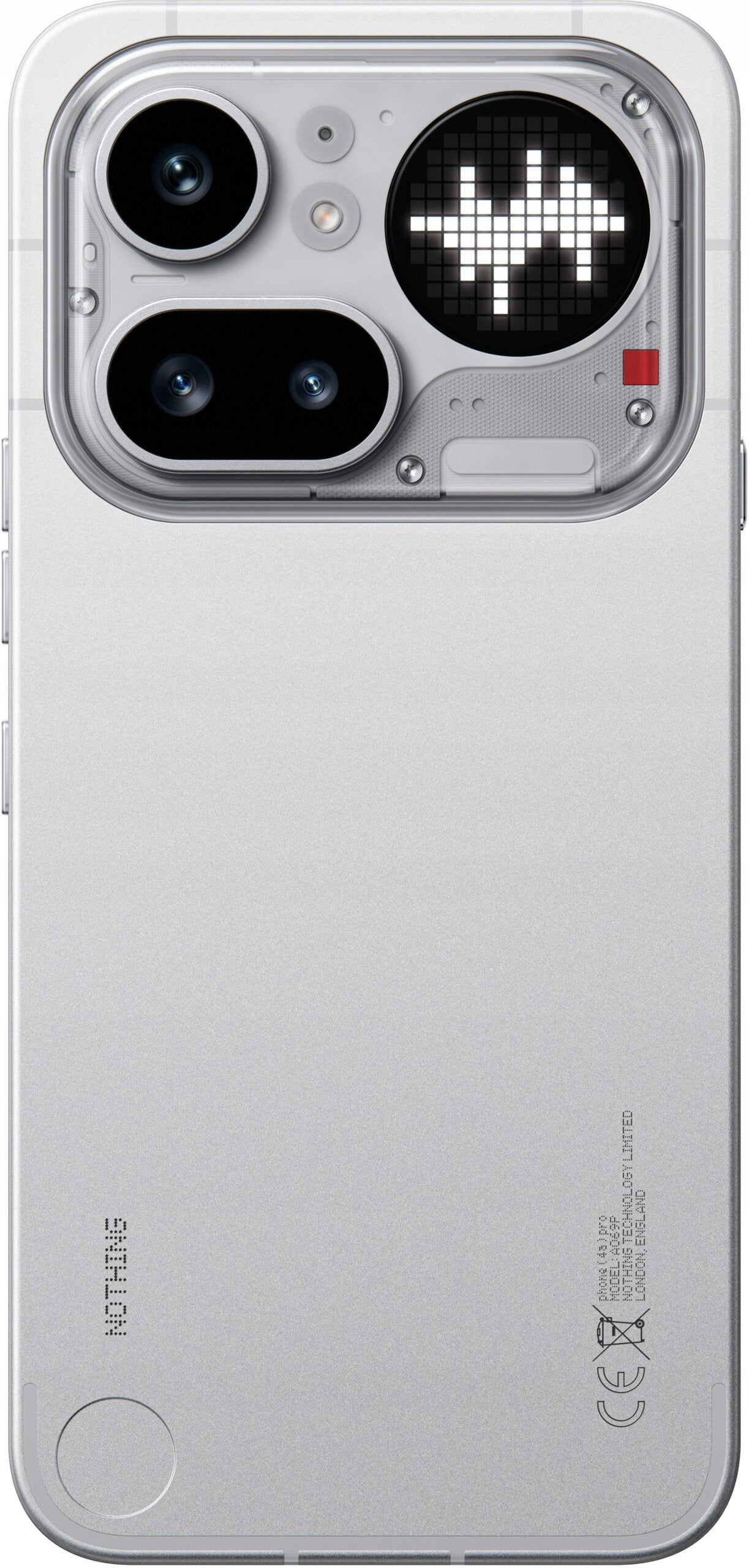 Smartphone NOTHING Phone 4a Pro 5G 12/256GB 6.83" 144Hz Silver Built-in memory 256 GB