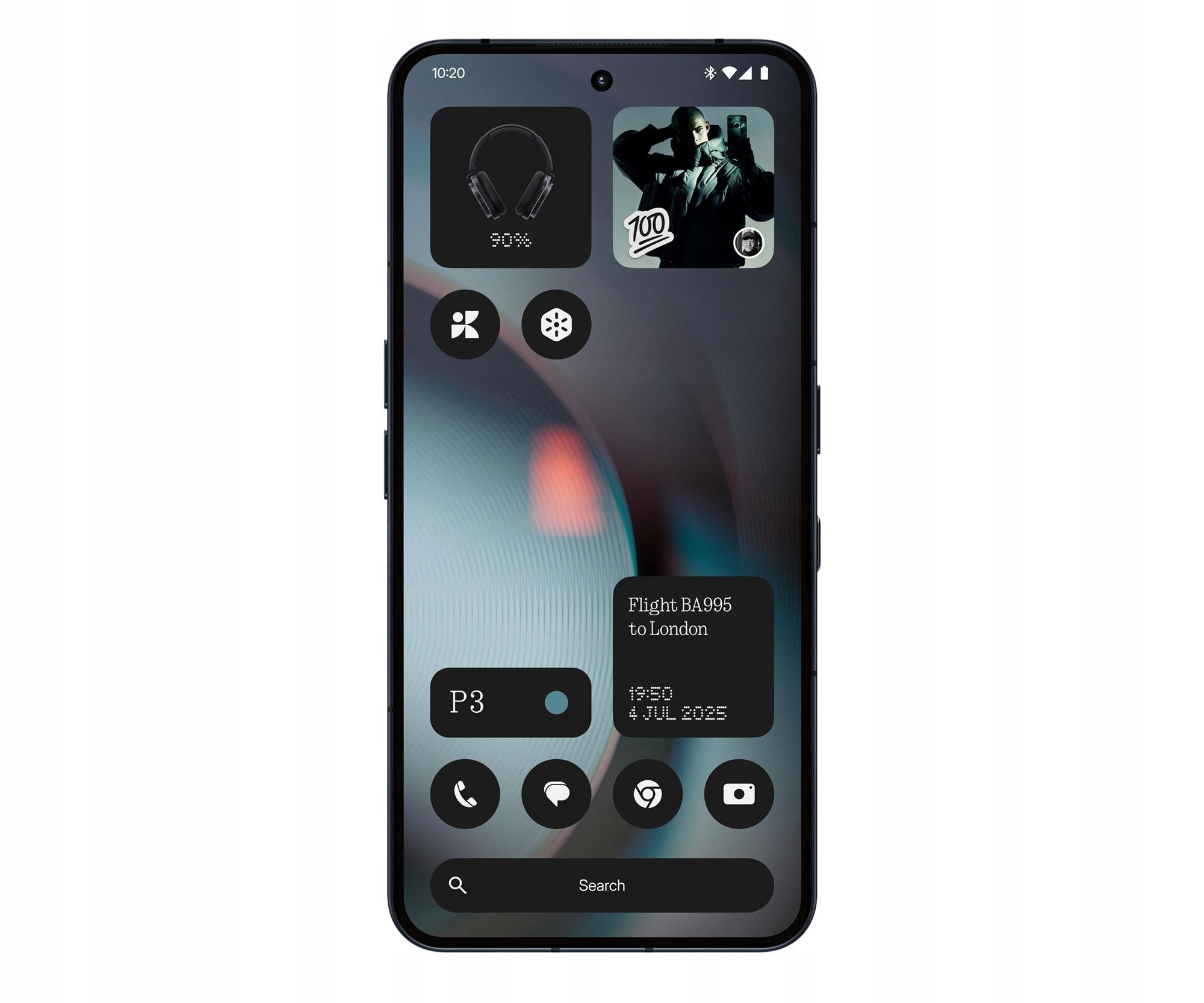 Smartphone Nothing Phone (3) 5G 16/512GB Black Manufacturer code A10000024