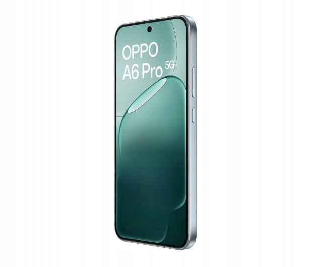 Smartphone OPPO A6 Pro 5G 8/256GB Lunar Titanium Headphones included no