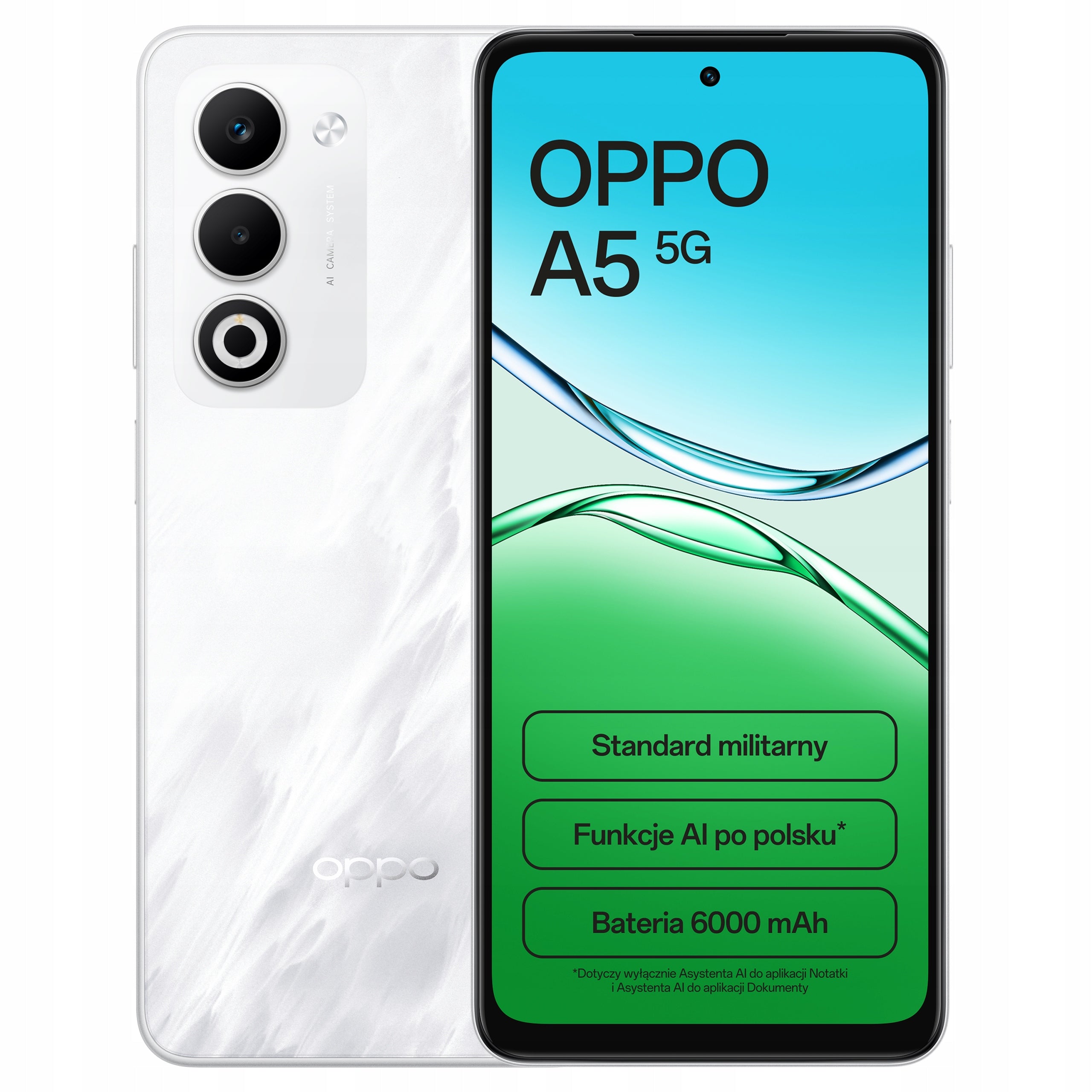 Smartphone Oppo A5 4 GB / 128 GB 5G white