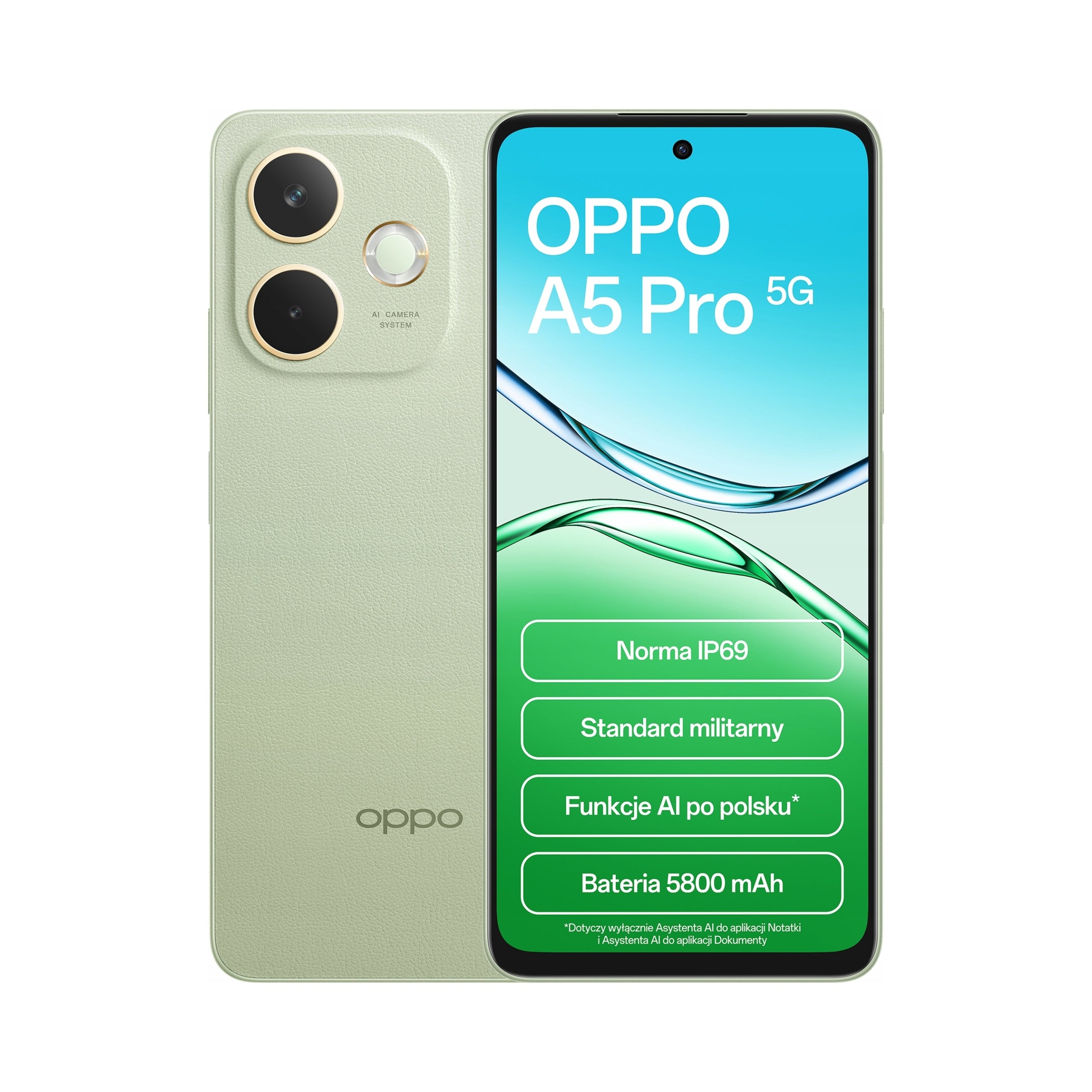 Smartphone Oppo A5 Pro 8 GB / 256 GB 5G green