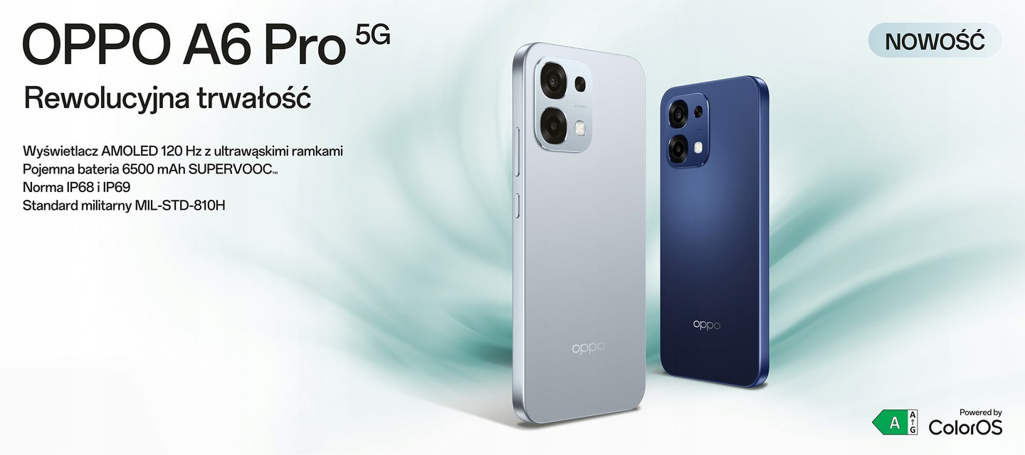 Smartphone Oppo A6 Pro 8 GB / 256 GB 5G blue Packaging status original