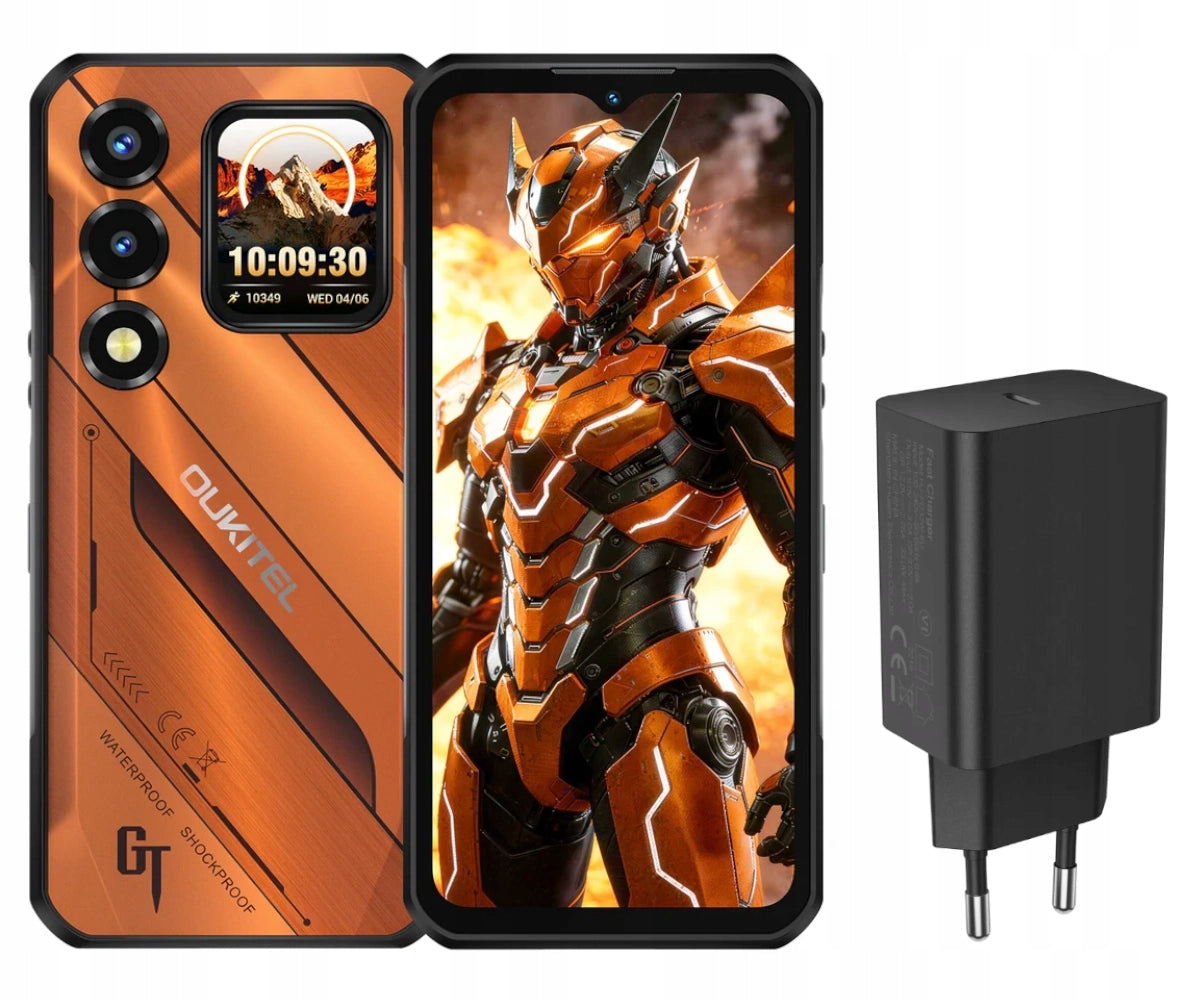 Smartphone Oukitel WP66 5G 12GB/512GB 6,58" 11000mAh Orange +Charger