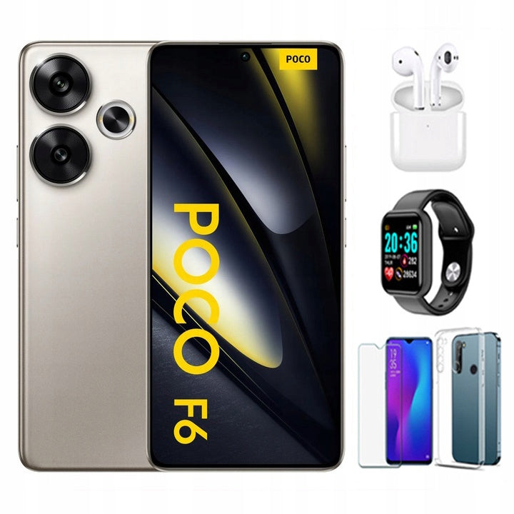 Smartphone POCO F6 8 GB / 256 GB 5G silver