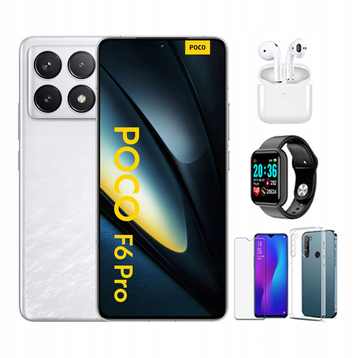 Smartphone POCO F6 Pro 16 GB / 1 TB 5G white