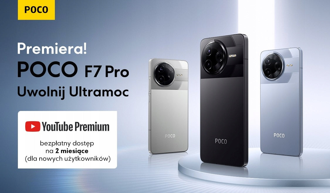 Smartphone POCO F7 Pro 12 GB /256 GB 5G silver Built-in memory 256 GB