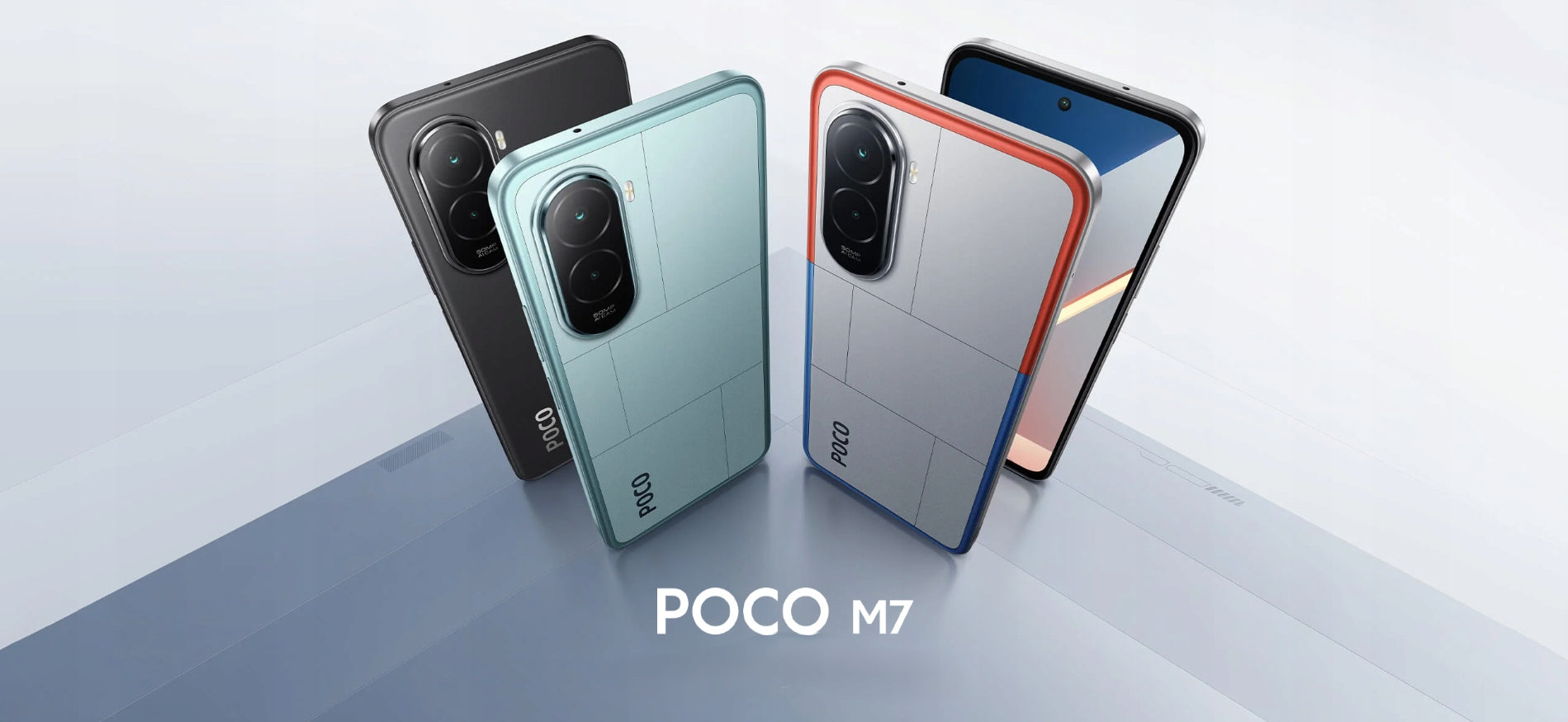 Smartphone POCO M7 6 GB / 128 GB 4G (LTE) silver Packaging status original