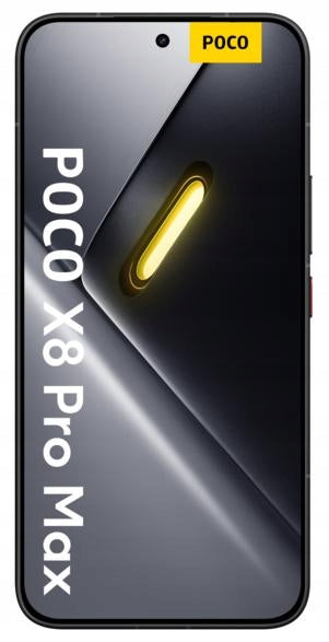 Smartphone POCO X8 Pro Max 5G 12 GB/ 512 GB Black Packaging status original