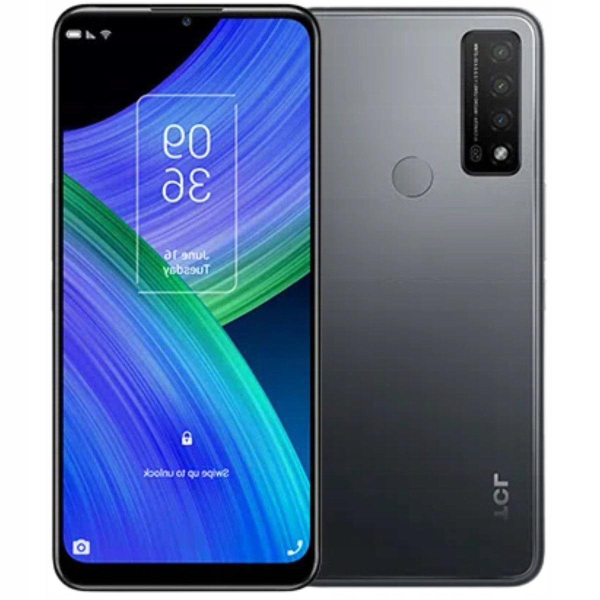 Smartphone Phone TCL 20 R 5G 4 GB / 128 GB 5G Grey Granite Grey 6.47" Cali