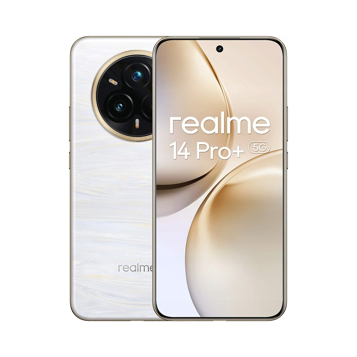 Smartphone Realme 14 Pro+ 12 GB 512 GB 5G Screen 6.83 OLED Dual SIM White NEW