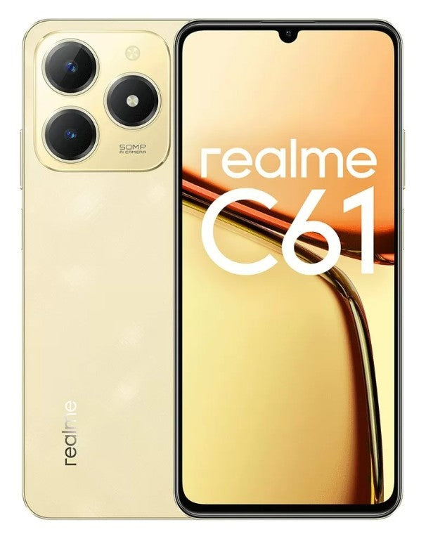 Smartphone Realme C61 6 GB / 128 GB 4G (LTE) beige / GW24 PL Packaging status original