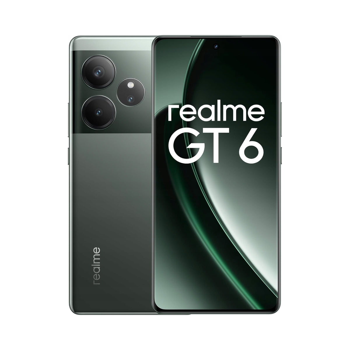Smartphone Realme GT 6 8/256 GB 5G Razor Green RMX3851 |FV