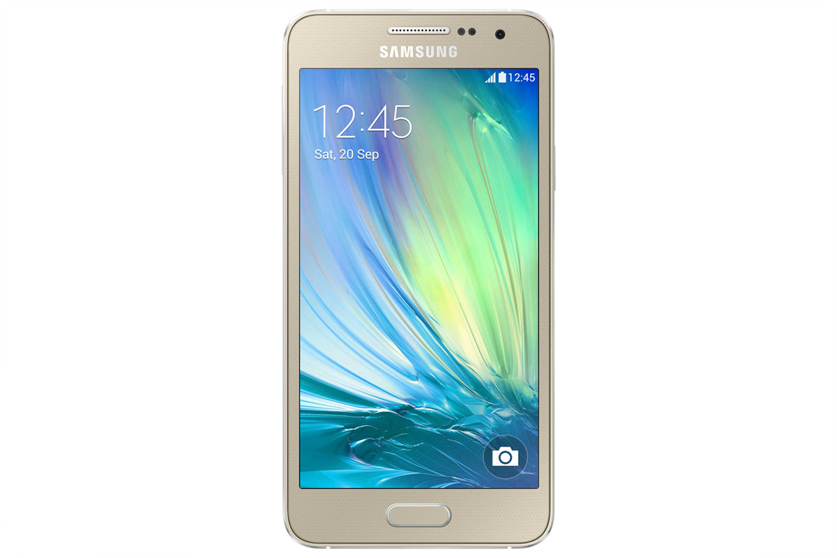 Smartphone Samsung Galaxy A3 A300F - zlatý