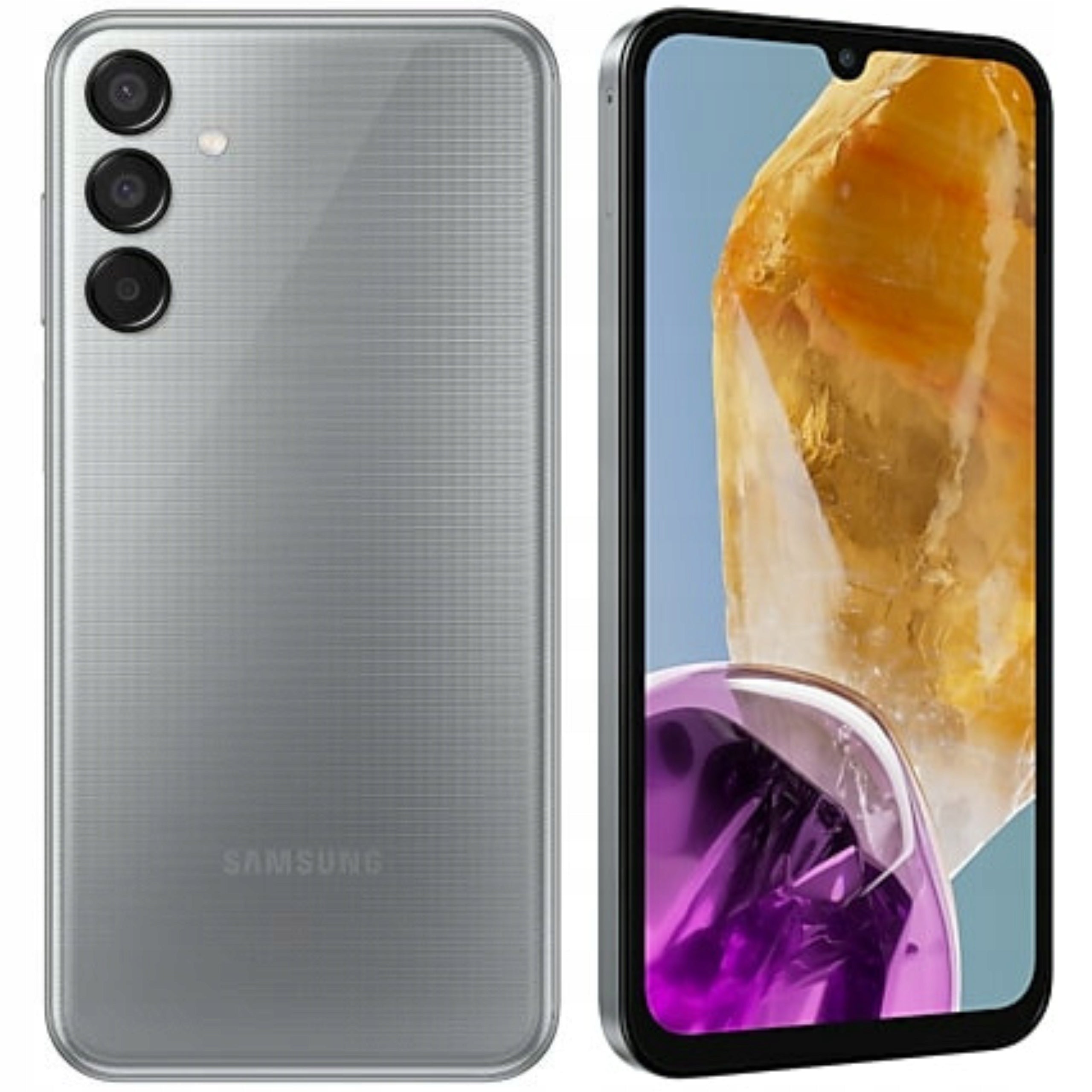 Smartphone Samsung Galaxy M15 5G 4/128GB DualSIM GREY 5G LTE