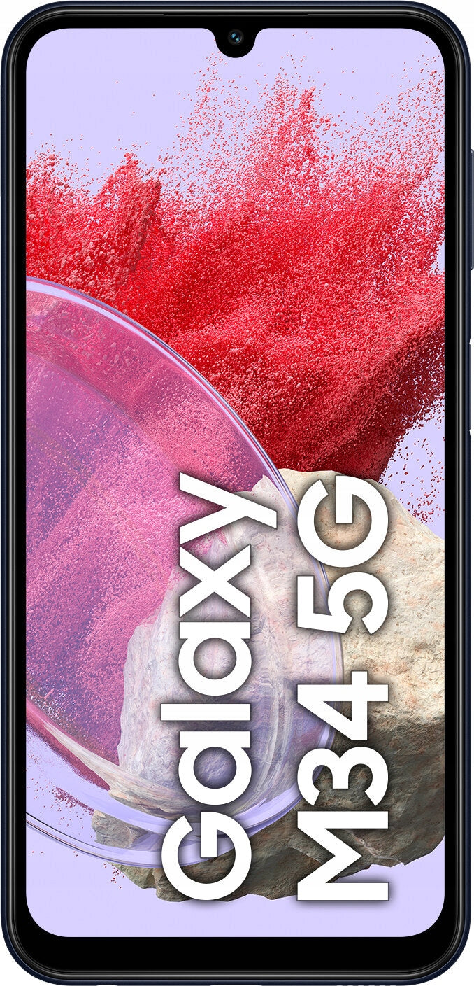 Smartphone Samsung Galaxy M34 6 GB / 128 GB 5G blue Manufacturer code SM-M346BDBFXEO
