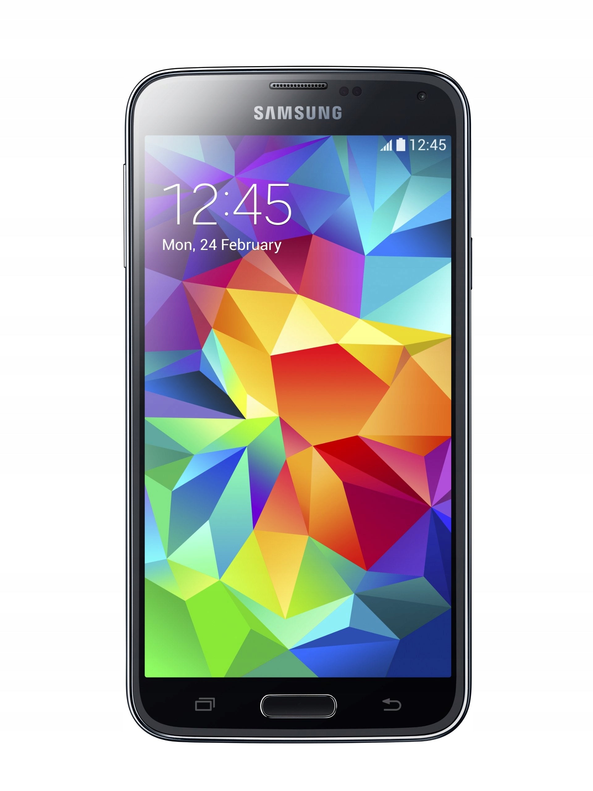 Smartphone Samsung Galaxy S5 SM-G900F 4G (LTE) Black Treat for the Collector Charger included yes