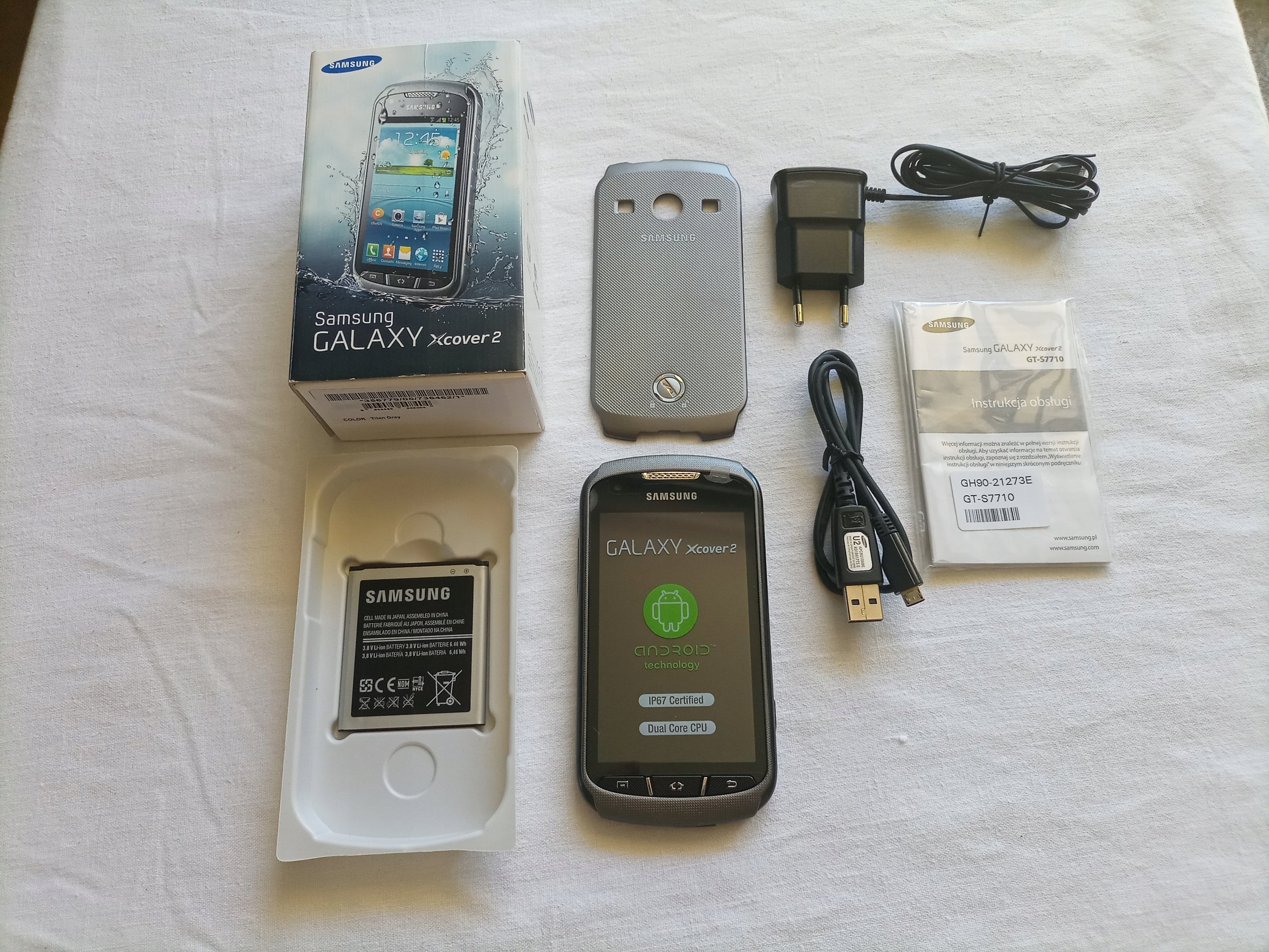 Smartphone Samsung Galaxy XCover 2 1 GB / 4 GB 3G Polish living room Original