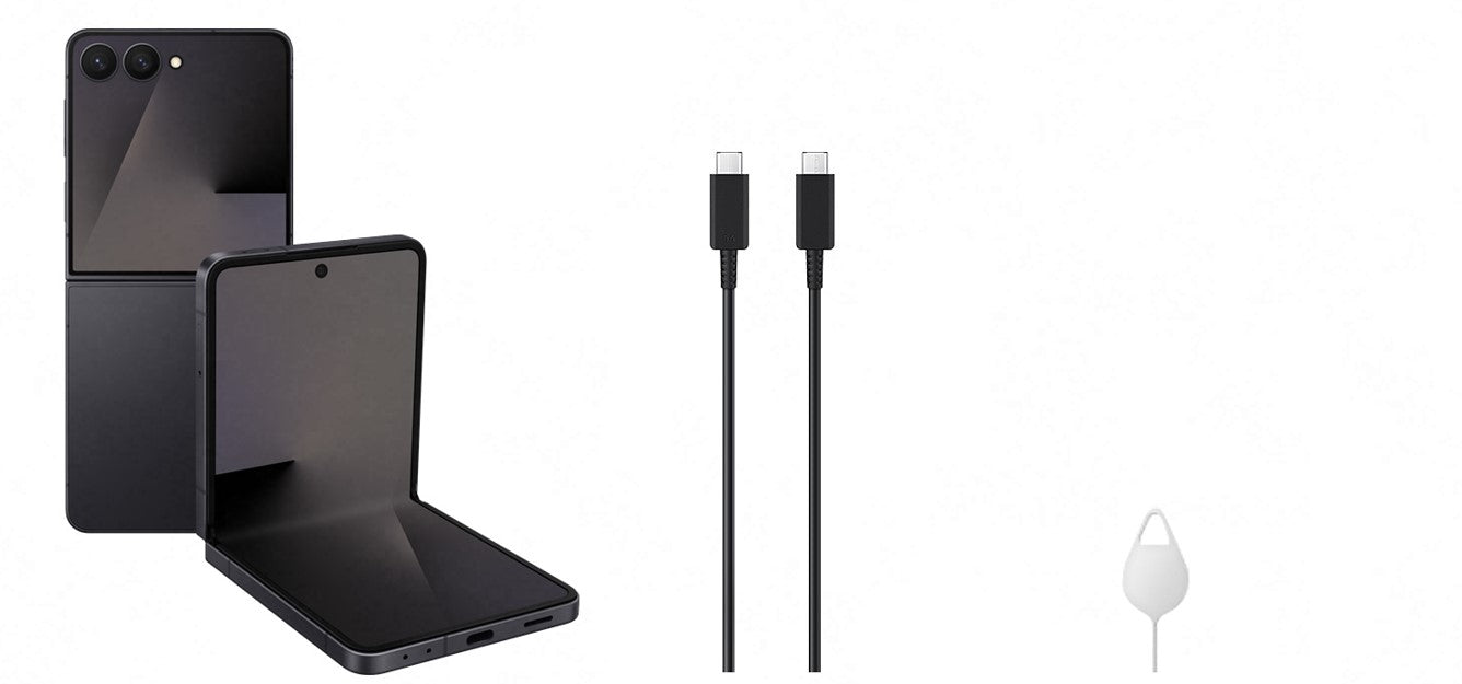 Smartphone Samsung Galaxy Z Flip 7 12/256GB 6.9/4.1" 50MP black Manufacturer code SM-F766BZKGEUE