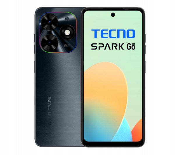 Smartphone TECNO Spark Go 2024 4/128GB Gravity Black 90Hz