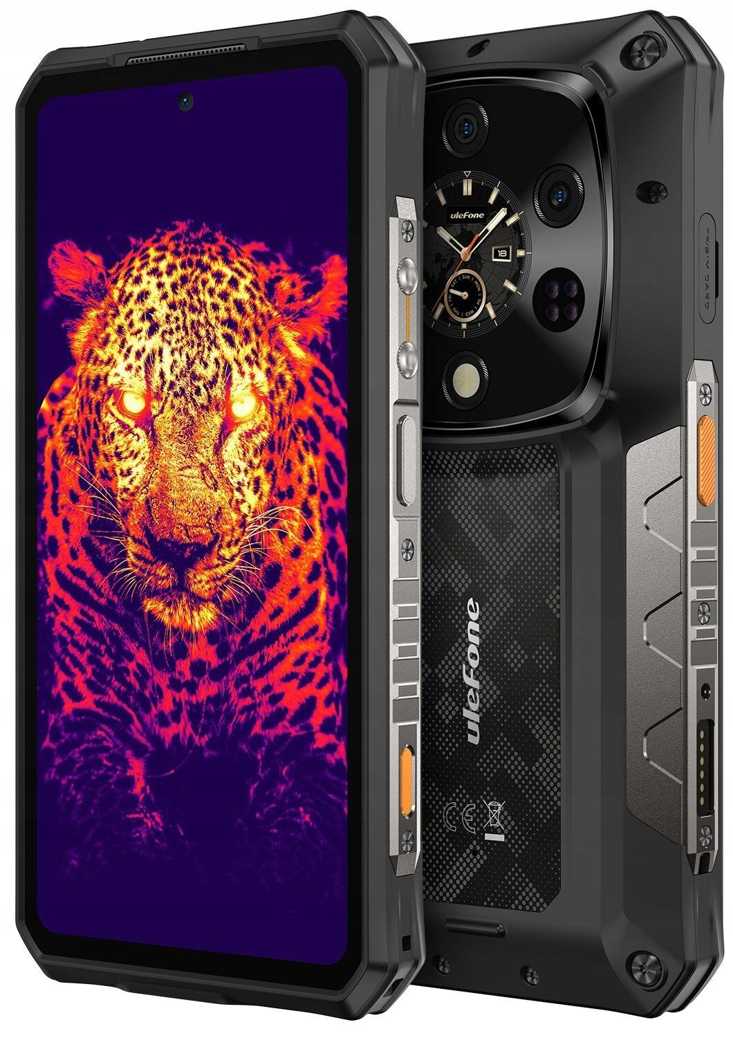 Smartphone ULEFONE Armor 28 Ultra Thermal 5G 16/1000GB 6.67'' 120Hz Black Type smartphone