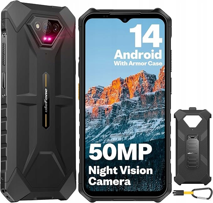 Smartphone Ulefone Armor X13 6 GB / 64 GB 4G (LTE) black Brand Ulefone