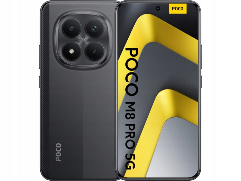 Smartphone XIAOMI Poco M8 Pro 5G 12/512GB 6.83" 120Hz Black