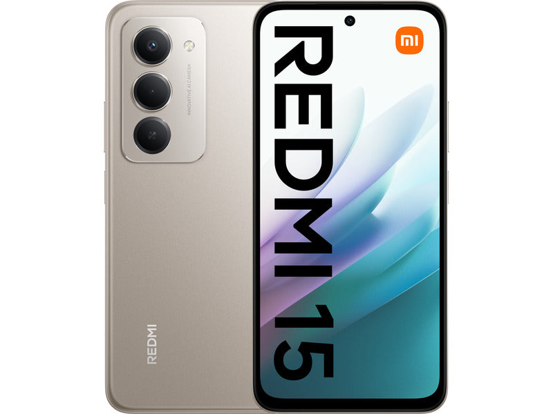 Smartphone XIAOMI Redmi 15 8/256GB 6.9" 144Hz Titanium