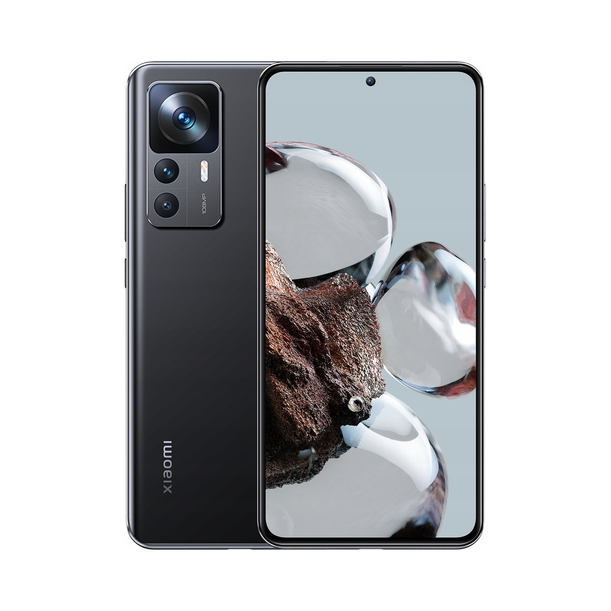 Smartphone Xiaomi 12T 5G | Black | 8/128 GB | 6,67" | 5000 mAh | 120 Hz