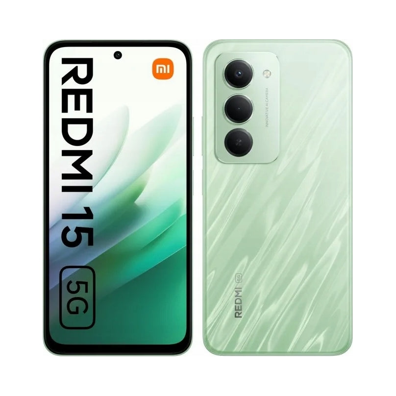 Smartphone Xiaomi Redmi 15 5G 4/128GB 6.9" 144Hz 50Mpix green