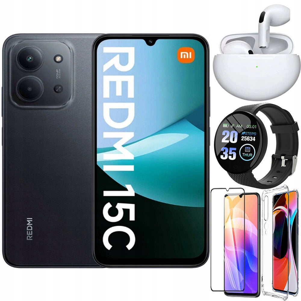 Smartphone Xiaomi Redmi 15C 8 GB / 256 GB 4G Black