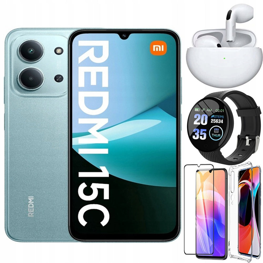 Smartphone Xiaomi Redmi 15C 8 GB / 256 GB 4G (LTE) green