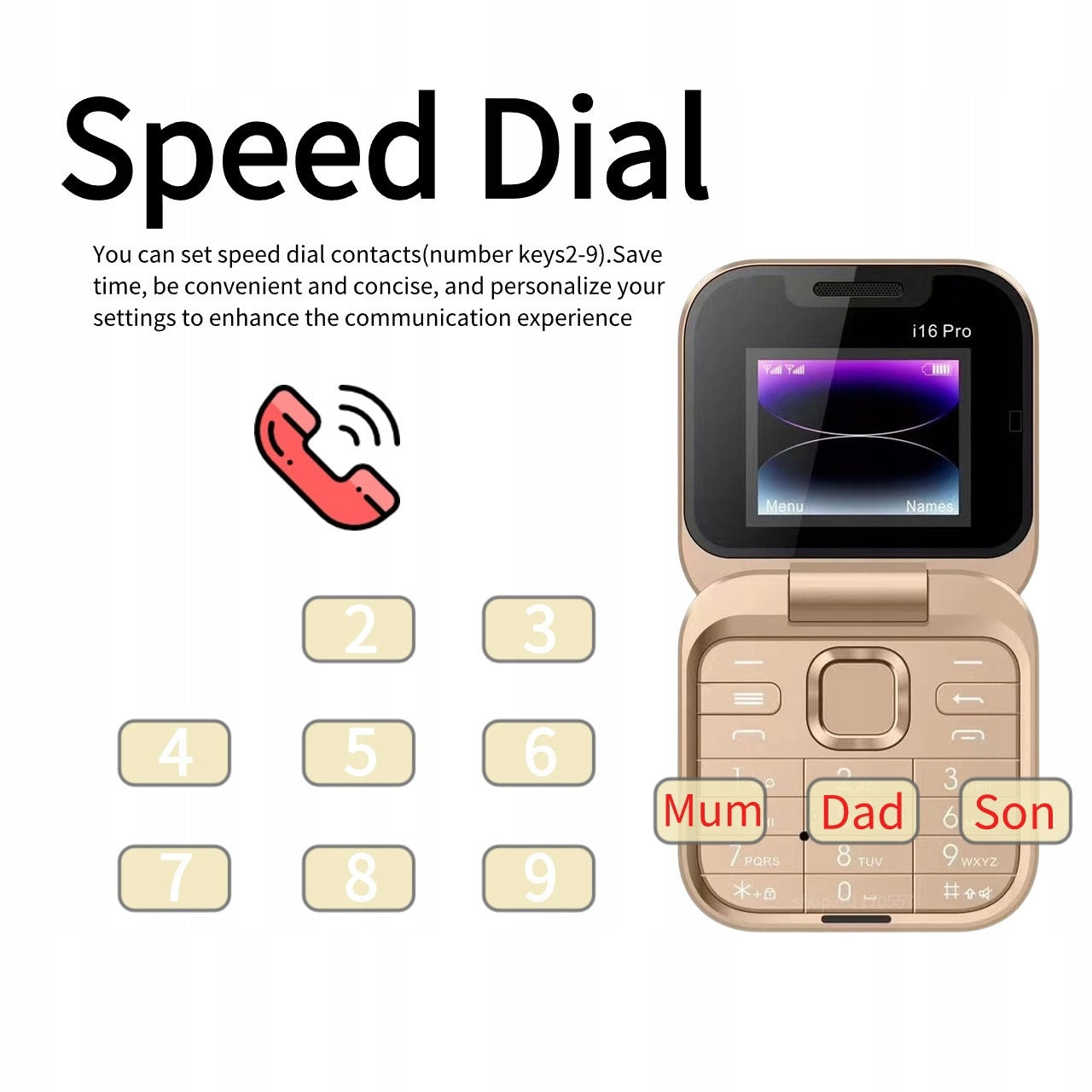Smartphone myPhone Classic 32 MB / 32 MB 2G gold Brand myPhone