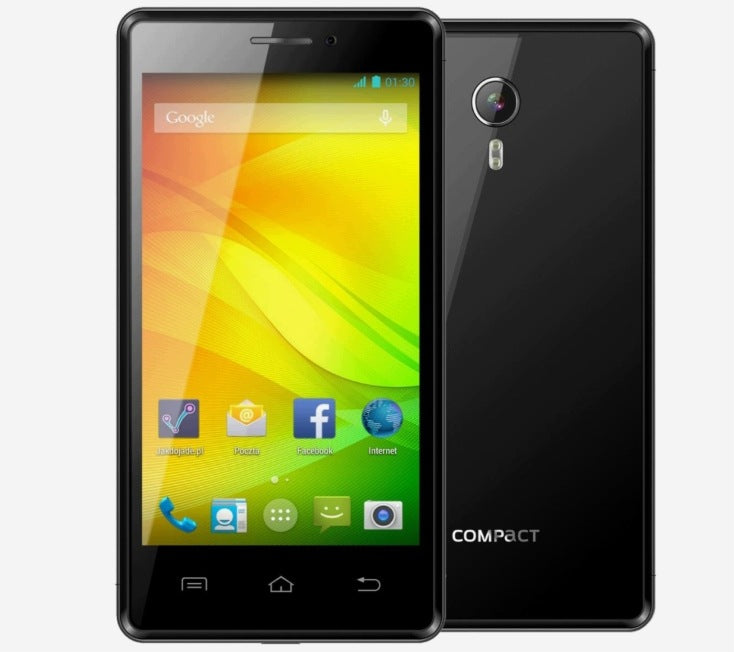 Smartphone myPhone Compact Dual SIM 512MB/4GB 3G black Phone model Compact