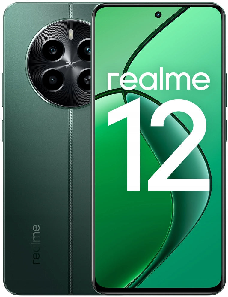 Smartphone realme 12 8/512GB 6,67" 120Hz 4G Pioneer Green NFC 67W