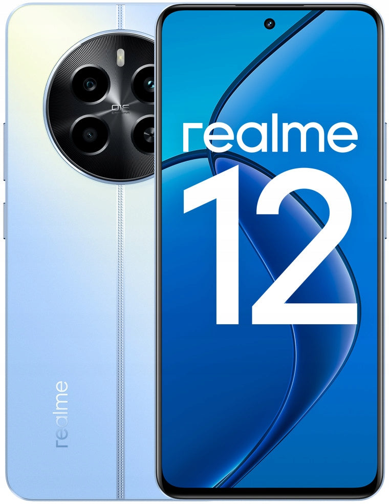 Smartphone realme 12 8/512GB 6,67" 120Hz 4G Skyline Blue NFC 67W