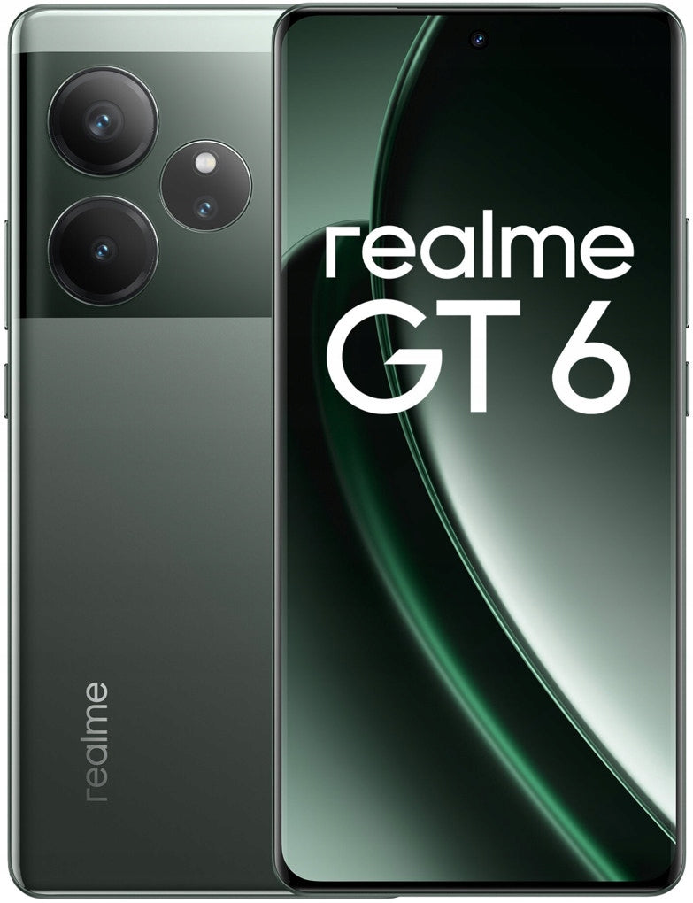 Smartphone realme GT 6 12/256GB 6,78" 120Hz 5G Razor Green