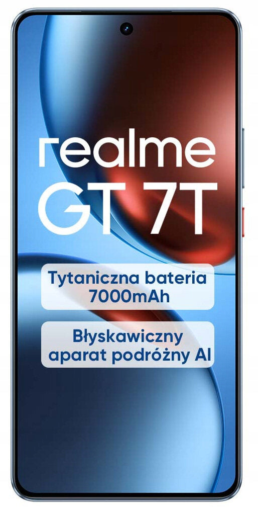 Smartphone realme GT 7T 12/256GB 5G OLED NFC Dual SIM Blue IceSense Blue Brand Realme