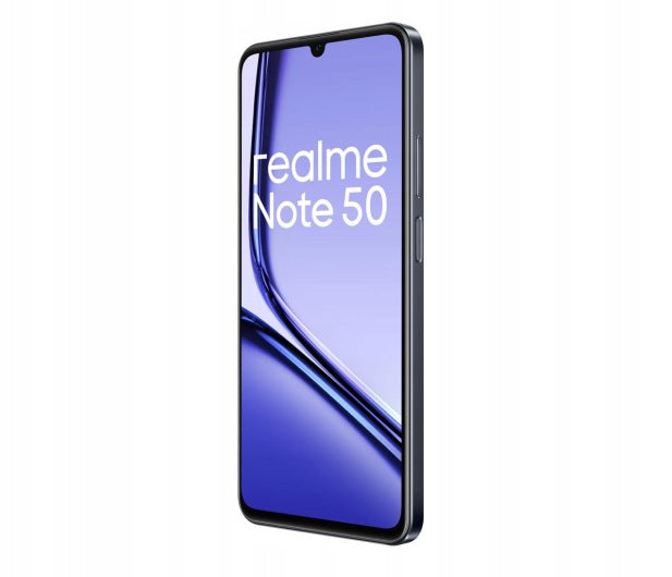 Smartphone realme note 50 3/64GB Midnight Black 90Hz Headphones included no