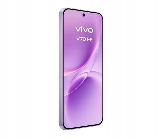 Smartphone vivo V70 FE 5G 8/256GB Purple Headphones included no