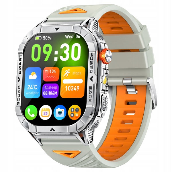 Smartwach Men's Off-Road Watch IP68 AMOLED GlacierX Racer Grey EAN (GTIN) 5907339232025