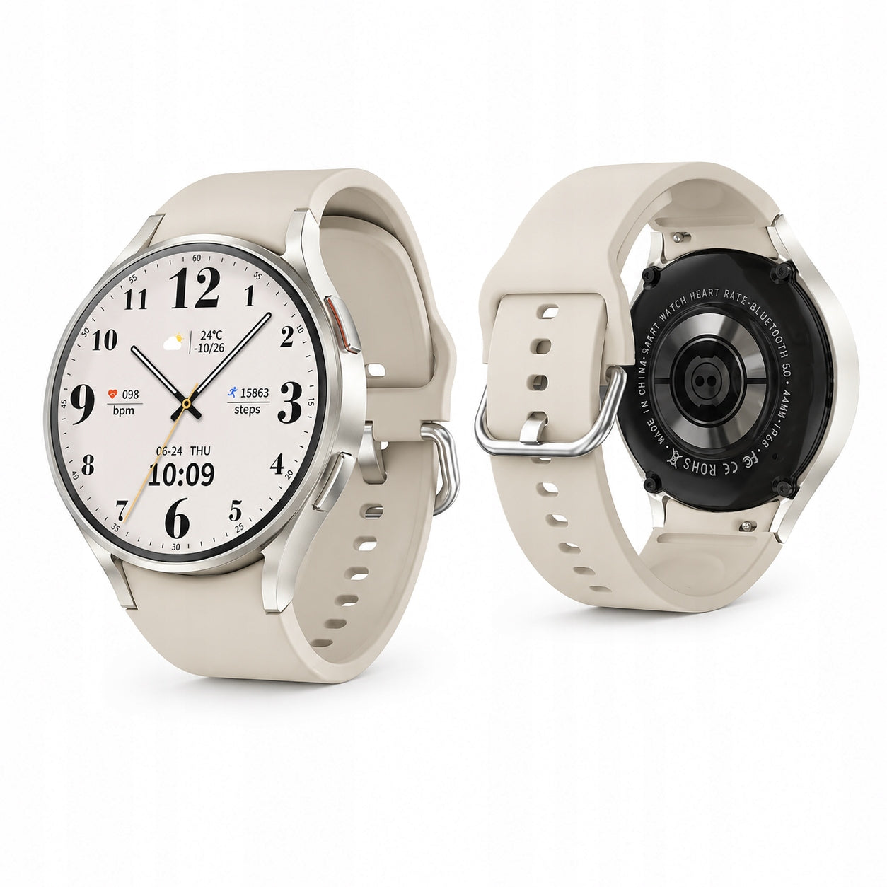 Smartwatch 1.39" 360x360 Bluetooth Pulse Pedometer Assistant