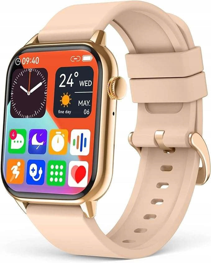 Smartwatch 1,68 Inch IP67 Waterproof With Blood Pressure And Oxygen Measurement