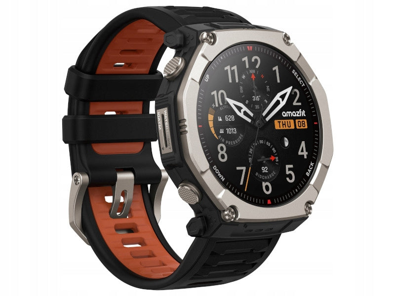 Smartwatch AMAZFIT T-Rex Ultra 2 51mm Black & Silver Brand Amazfit
