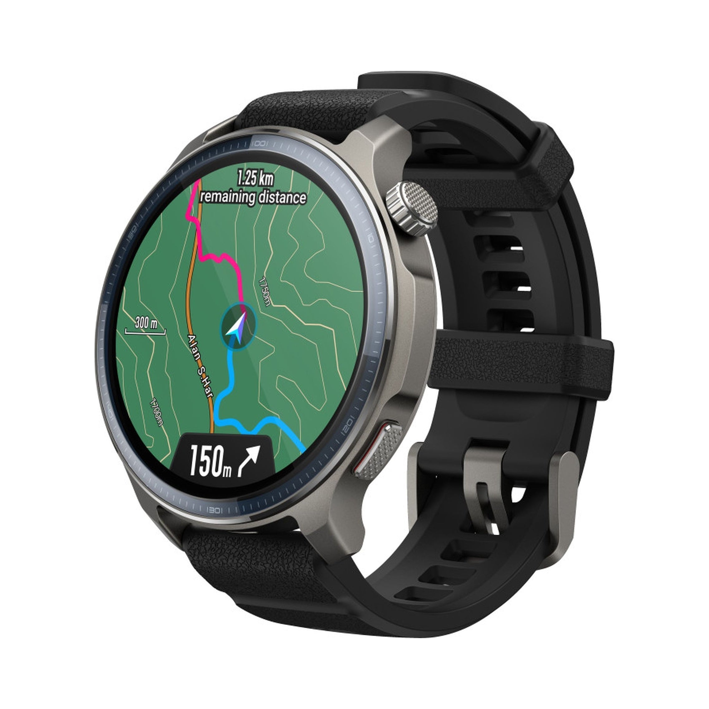 Smartwatch Amazfit Balance 2 black GPS AMOLED sports Manufacturer code AMFBALANCE2B