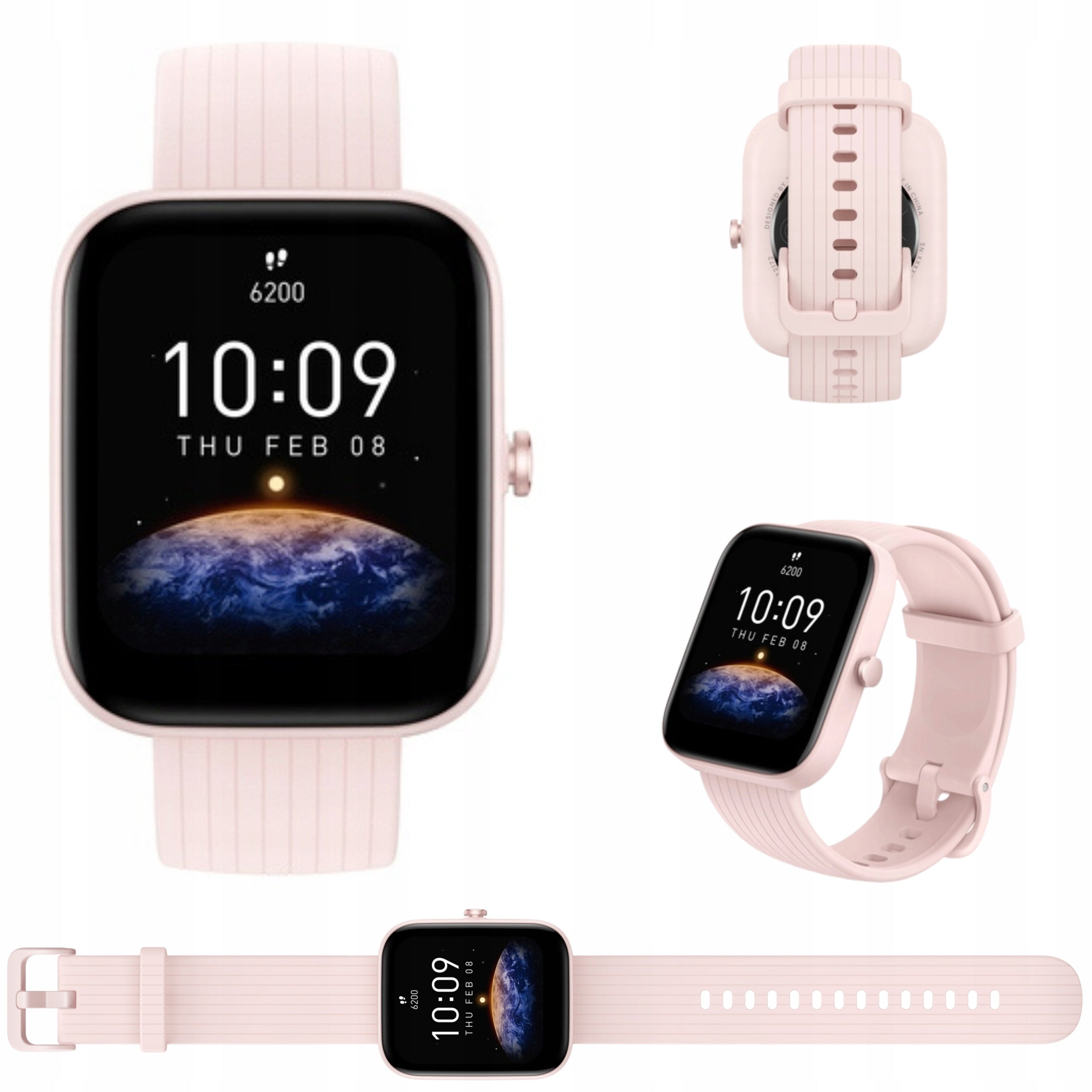 Smartwatch Amazfit Bip 3 TFT Heart Rate Monitor Bluetooth 5 ATM Waterproof