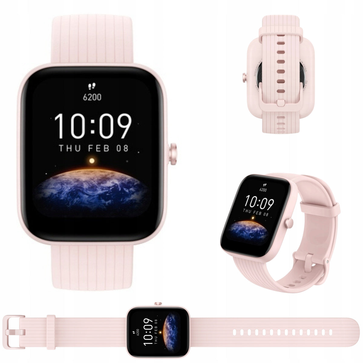 Smartwatch Amazfit Bip 3 TFT Heart Rate Monitor Bluetooth 5 ATM Waterproof