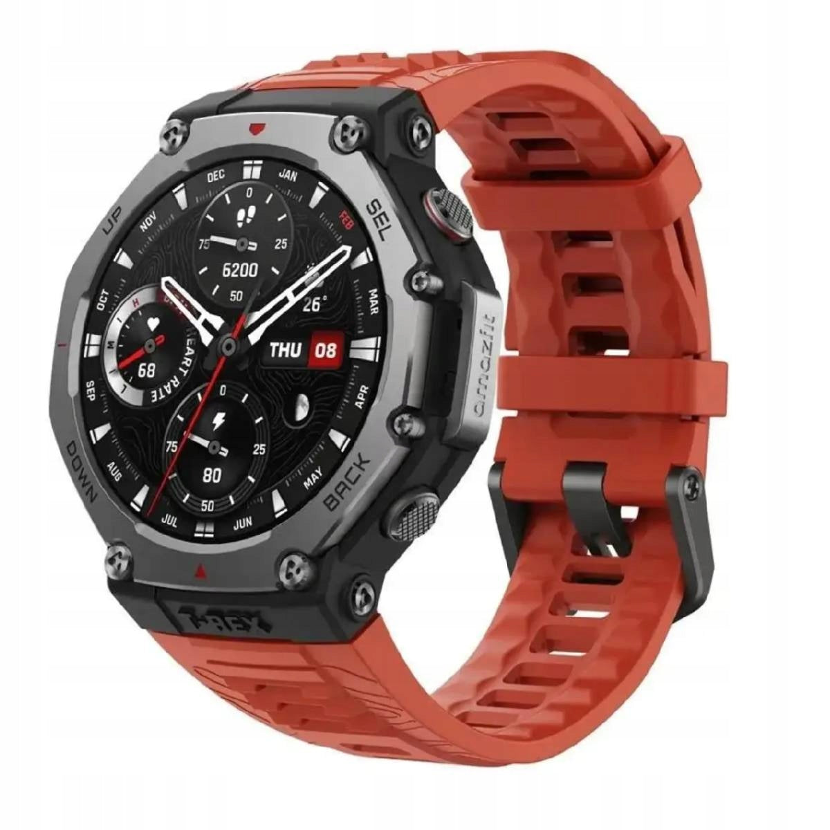 Smartwatch Amazfit T-Rex 3 GPS 48,5mm Amoled NFC red Packaging status original